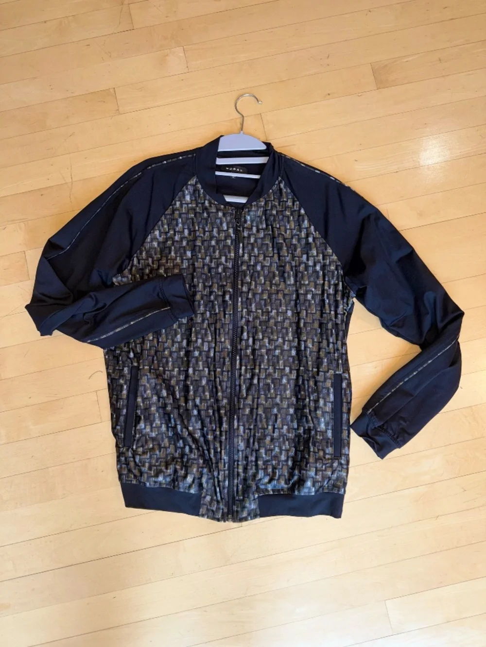 KORAL Hurdle Geometric bomber jacket, M, CB2600 - Picture 4 of 5